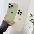 thumbnail image 3 of Love Heart Soft Phone Case For iPhone 15 11 12 13 14 Pro Max Mini XS Max X XR 7 8 Plus SE Shockproof Bumper Silicone Back Cover Red For iPhone 11Pro Max, 3 of 6