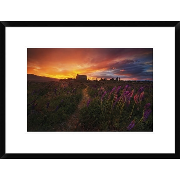 Global Gallery Yan Zhang 'In The Wind' Framed Wall Art