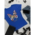thumbnail image 3 of Butterflies Positive Quote T-Shirt Women -Image by Shutterstock, Female Medium, 3 of 4
