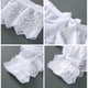 thumbnail image 5 of Tanga de encaje con lazo, bragas transparentes de cintura baja y elasticidad media, lencería y ropa interior femenina, 5 of 5