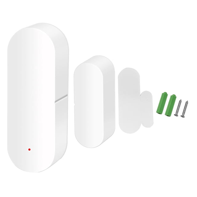 Amdohai ZigBee Smart Door Window Sensor Alarm Magnetic Home Security System Door Open Alert APP Remote Control for Garage Apartment Dorm Shop Office
