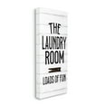 thumbnail image 3 of Stupell Industries Loads of Fun Laundry Room Rustic Clothespin Design Canvas Wall Art, 20 x 48, Design by Kim Allen, 3 of 5