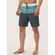 thumbnail image 2 of Lars Amadeus Pantalones cortos de bloque de color de verano pahombre Pantalones cortos de plapanadar con racon cordón Gris azul 30, 2 of 6