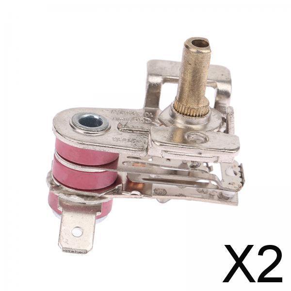 Controlador de Temperatura Ajustable, Resistente, Alto Rendimiento, Resistente Al Desgaste, Multifuncional para Repuestos de Electrodomésticos 2 piezas