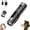 Black, variant on Pocket Rechargeable EDC Flashlight: 500 Lumens Mini Keychain Light with Fire Starter & Window Breake, C Interface - Magnetic Base, for Camping, Everyday Carry