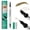 01#LIGHT BROWN, variant on QIC Eyebrow Pencil, 4D Microblading Brow Pen for Women, Waterproof Long-Lasting Brown Brow Makeup, 4-Tip Precision for Natural Look
