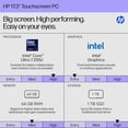 thumbnail image 3 of HP 17 inch Touchscreen Laptop, Intel Core Ultra 7 255U, 64GB DDR5 RAM, 1TB SSD, 17.3" diagonal HD+ 250 nit Display, Copilot AI, Backlit KB, Wi-Fi 6, Windows11 Pro, 3 of 9