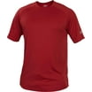 Rawlings YUDFP2 Youth Dugout Fleece Pullover Baseball – Felpa Crew L (Scarlet/Black)