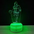 thumbnail image 1 of Luz nocturna LED 3D Kobe Bryant que cambia de color para niños, 1 of 3