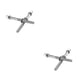 thumbnail image 4 of Wosthever 2 Pieces Professional Practical Drum Screws Wear-resistant Metal Drum Tension Percussion Lightweight Instrument Key-Screw Rods Como se muestra 2Conjunto, 4 of 6