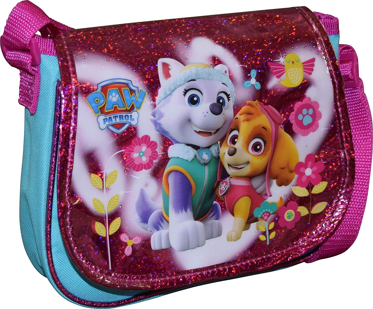 Paw Patrol Purse and Key for Girls 9 x 7 cm Pink