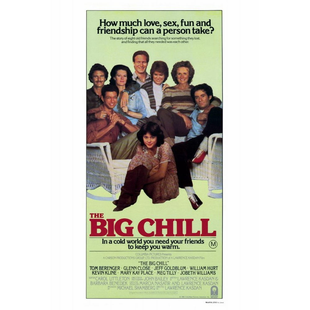 The Big Chill movie POSTER (Style A) (27" x 40") (1983)