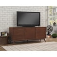 thumbnail image 3 of Pemberly Row Modern / Contemporary Large TV Console in Walnut, 3 of 9
