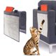 thumbnail image 2 of Rascador de sisal para muebles, protector de sofá, tapete rascador para gatos de interior 120x40cm, 2 of 8