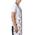 thumbnail image 3 of Picia American Gnomes Waterproof Apron for Unisex Adult - Adjustable Bib Apron with Pockets, Ideal for Cooking, Gardening, Painting, and Household Chores, 3 of 9
