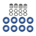thumbnail image 1 of 8 Pcs/ensemble Roulements de Planche à Roulettes Haut de Gamme, Roulements de Longboard Pro, 608, Roulement de Roue Double ABEC-11 de Remplacement - Bleu, 1 of 8