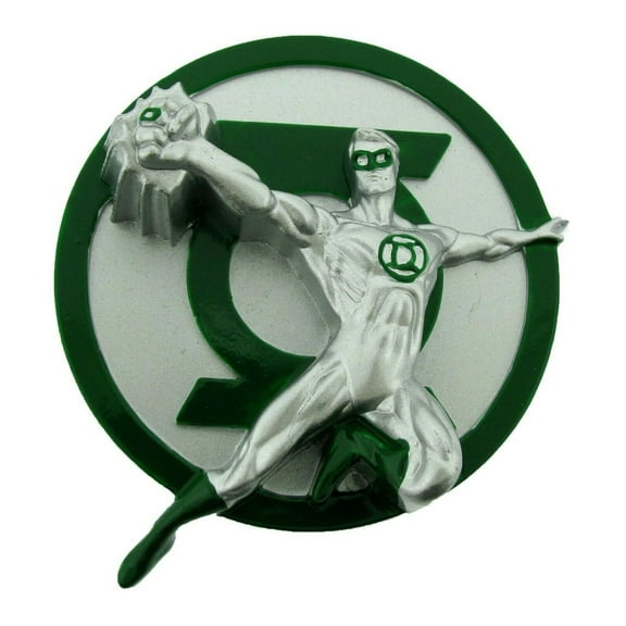 Green Lantern Belt Buckle DC Comics Character Logo Costume Halloween New Men Women Cowboy Cowgirl Western Rodeo Texas Style