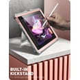 thumbnail image 4 of i-Blason Ares Series for iPad Air 4 10.9 inch Case (2020), Full-Body Kickstand with Built-in Screen Protector Cover with Pencil Holder (RoseGold), 4 of 8