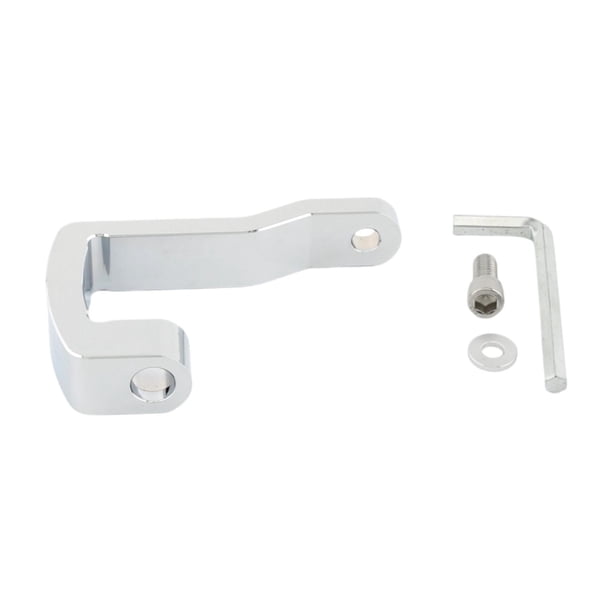 Conjunto de soporte del faro Componente de motocicleta Equipo Faro delantero plata