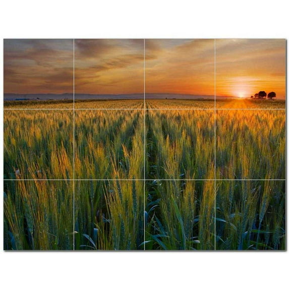 Sunset Picture Ceramic Tile Mural Kitchen Backsplash Bathroom Shower 405944-S43