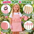 thumbnail image 2 of JoyStone Kids Gardening Set with Watering Can, Apron, Gloves & Tote Bag, Outdoor Pretend Play Garden Tools for Toddlers, Boys & Girls Ages 3+, 2 of 10