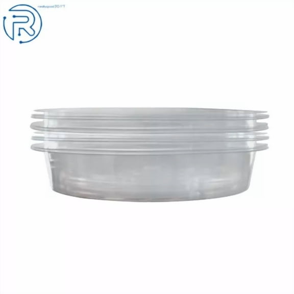 5 Pack 10 Inch Pot Saucer Round Plastic High Quality Plant Flower Drip Trays