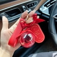 thumbnail image 6 of Eternal Rose Flower Keychain with Lobster Clasp, Alloy, Decorative Ladies Novelty Keyring for Car Keys and Bags, Valentine's Day Gift, Bag Charm | Elegant Key Holder | Strap, Cute Keychain, 6 of 11