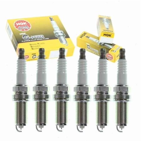 OEM NGK "PLATINUM" Spark Plugs (Set of 6) 2006 for BMW 325i 325xi 330i 530i 530xi