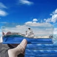 thumbnail image 1 of Anime One Piece Going Merry Cruise Ship Model Liquid Wave Unsinkable Boat Toys Home Desk Decorations Fans Gifts - Dd, 1 of 4