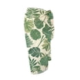 thumbnail image 6 of Yuyamidu Sarong Coverups for Women Tropical Palm Leaves Chiffon Sheer Bathing Suit Cover Up Long Summer Swimwear Bikini Wrap, 6 of 7