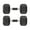 25 lb, Pair, variant on HANDBODE Hex Rubber Dumbbells, Non-Slip Handle Design for Secure & Comfortable Grip, Hand Weights for Strength Training and Home Gym / Pair of 27.5 LB