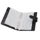 thumbnail image 3 of Carpeta De Presupuesto En Efectivo, Carpeta De Presupuesto A6 De Cuero PU Impermeable Para Boletos, 3 of 8