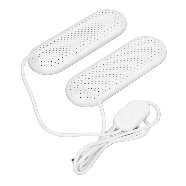 Household USB Shoe Dryer Student Dormitory Adult Deodorizing Boot Shoes Dryer with Timer White