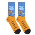 thumbnail image 5 of Cool Socks, Garfield Cartoon Character Men's Fun Novelty Crew Socks, 5 of 6