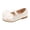 Silver, variant on newwalpole Toddler/Little Girls Mary Jane Ballerina Flats Shoes Slip-on School Party Dress Shoes Silver for Size 8