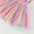 thumbnail image 6 of Jamsmile Newborn Baby Girls Tulle Dress Summer Sleeveless ruffles Mesh Tutu Princess Dresses Infant girls Pageant Ball Gown Dress, 6 of 8