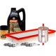 thumbnail image 1 of Kit De Afinación Con Aceite 10W30 Sintético, Bujías Iridio, Filtro De Aire, Filtro Para Aceite Sintético Y Filtro De Combustible 8 Piezas Compatible con Volkswagen Clasico L4 2.0L DE 2011 A 2015, 1 of 1