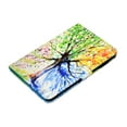 thumbnail image 6 of Flip Case for All-New Fire HD 8 2020 /HD 8 Plus Tablet (10th Generation, 2020 Release), Allteych Slim Lightweight Protective Shockproof Folding Stand Cover with Auto Wake/Sleep, Colorful Tree, 6 of 13