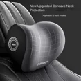 thumbnail image 4 of Reposacabezas lumbar para coche, almohada para el cuello para coche, cojín para el respaldo del coche, cojín lumbar, almohada de apoyo lumbar de espuma viscoelástica, 4 of 5