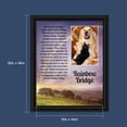 thumbnail image 2 of Rainbow Bridge Pet Memorial Gifts - Dog Memorial Gifts, Loss of Dog Gifts, Cat Memorial Gifts, Sympathy Gift for Loss of Pet, Pet Memorial Picture Frame, Cat or Dog Memorial Frame, 5034B, 2 of 6