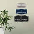 thumbnail image 4 of Fancy General Waste Sign (Navy Blue/Gold) - Large, 4 of 5