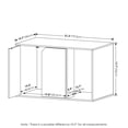 thumbnail image 6 of Litter Box Enclosure Furniture Cabinet - Pet Privacy & Storage - Modern Design, 6 of 6