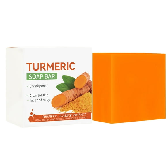 FcBaudy Hand Soap Ginger Soap Turmeric Soap Oil Soap Cleansing Cleansing Bath Soap Cleansing Soap 100g Soap Soap