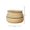 thumbnail image 3 of Jamie Young Co Caterpillar Seagrass Basket Natural Jute, 3 of 4