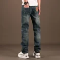 thumbnail image 2 of Pantalones Cargo Hip Hop New Rock para hombre, pantalones vaqueros recortados para hombre, pantalones vaqueros Y2k vintage retro casuales, elegantes, suaves, ropa de calle gótica Y 2k, 2 of 4