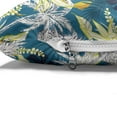 thumbnail image 4 of Tropic Pet Bed, Continuous Summer Leaves and Pineapples, Chew Resistant Pad for Dogs and Cats Cushion with Removable Cover, 24" x 39", Sea Blue Multicolor, by Ambesonne, 4 of 4