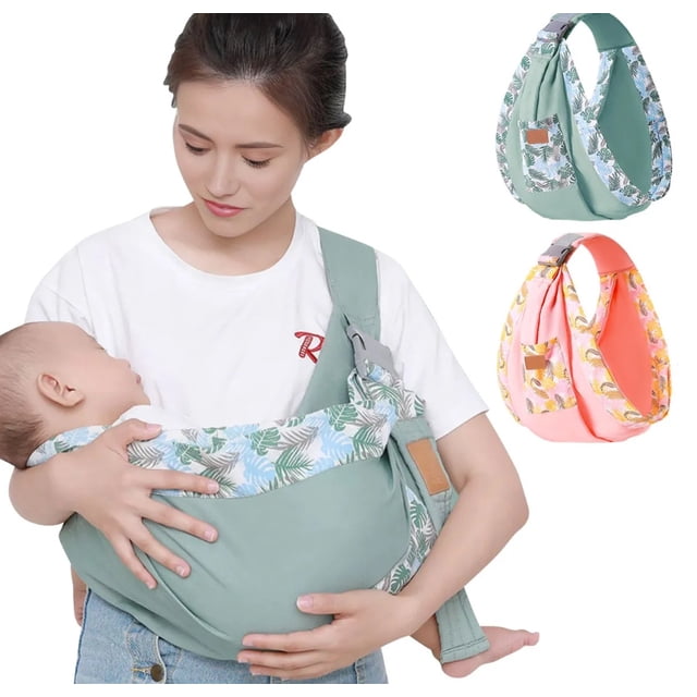 Mochila Portabebés Ergonómica Ideal Para Amamantar 0-36meses Modelo Verde