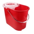 thumbnail image 1 of unbranded Cubo De Plástico Para Limpieza Con Asa Accesorio Para Trapeador Mop Commercial Rojo, 1 of 6