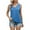 Blue, variant on Tank Top Women Casual Soft Loose Spring Summer V Neck Sleeveless Tee Shirts Basic Trendy Outfits Clothes Blue