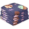 thumbnail image 4 of GZHJMY Cute Little Cupcakes Kitchen Towel, Dish Towels Quick Drying Tea Towels Absorbent Hand Towels for Kitchen Sink Dinner Table 28 x 18 Inches, Set of 4, 4 of 7
